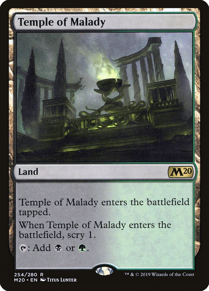 Temple of Malady [Core Set 2020] | Exor Games Summserside