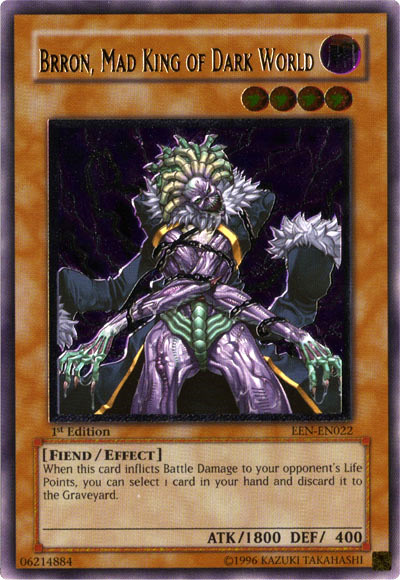 Brron, Mad King of Dark World [EEN-EN022] Ultimate Rare | Exor Games Summserside