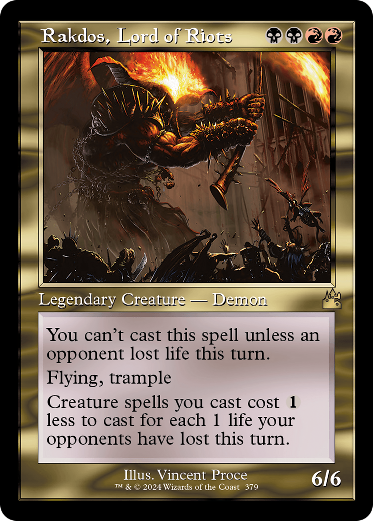 Rakdos, Lord of Riots (Retro Frame) [Ravnica Remastered] | Exor Games Summserside