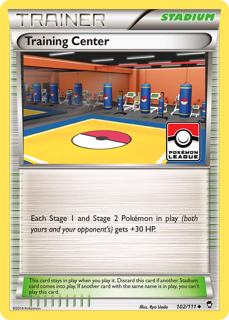 Training Center (102/111) [XY: Furious Fists] | Exor Games Summserside