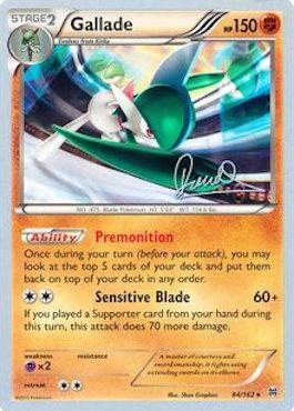 Gallade (84/162) (Infinite Force - Diego Cassiraga) [World Championships 2017] | Exor Games Summserside