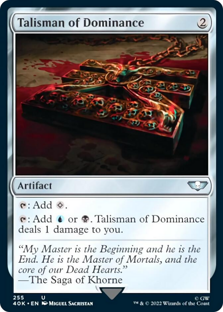 Talisman of Dominance (255) (Surge Foil) [Universes Beyond: Warhammer 40,000] | Exor Games Summserside