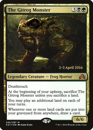 The Gitrog Monster [Shadows over Innistrad Promos] | Exor Games Summserside