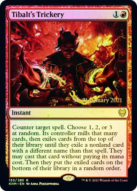 Tibalt's Trickery  [Kaldheim Prerelease Promos] | Exor Games Summserside