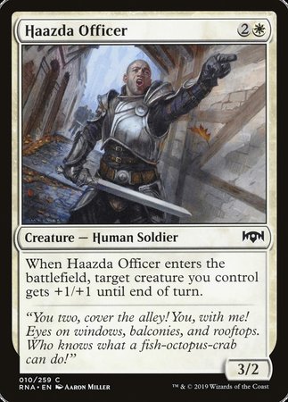 Haazda Officer [Ravnica Allegiance] | Exor Games Summserside