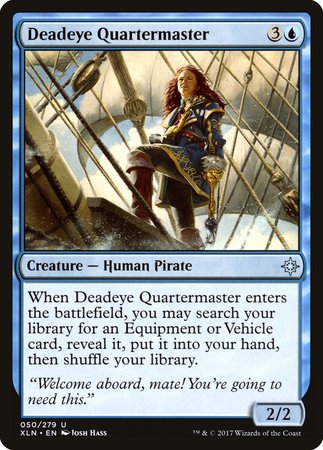 Deadeye Quartermaster [Ixalan] | Exor Games Summserside