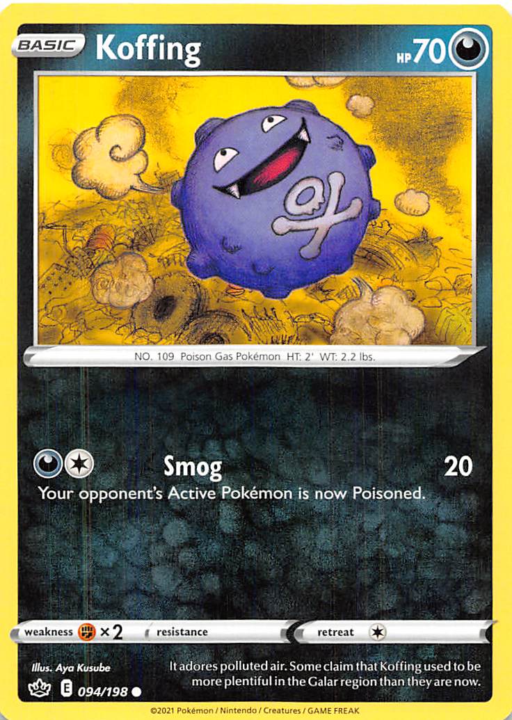 Koffing (094/198) [Sword & Shield: Chilling Reign] | Exor Games Summserside