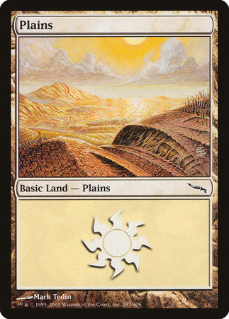 Plains (287) [Mirrodin] | Exor Games Summserside