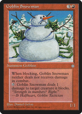 Goblin Snowman [Ice Age] | Exor Games Summserside