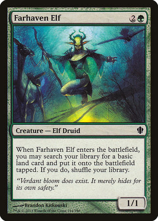 Farhaven Elf [Commander 2013] | Exor Games Summserside