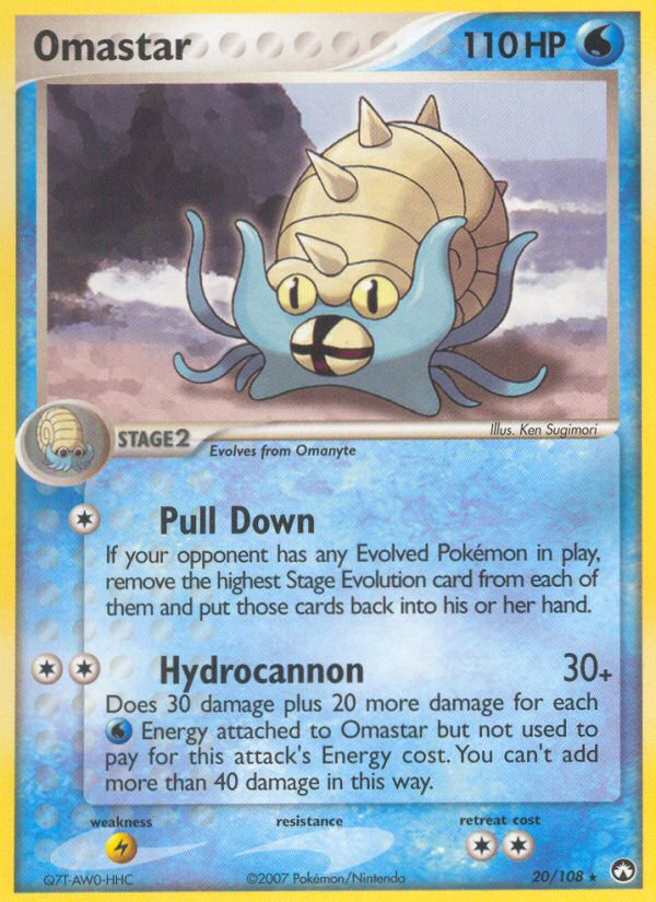 Omastar (20/108) [EX: Power Keepers] | Exor Games Summserside