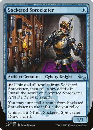 Socketed Sprocketer [Unstable] | Exor Games Summserside