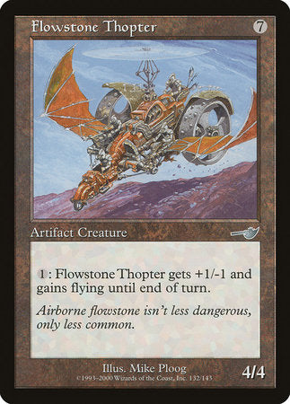 Flowstone Thopter [Nemesis] | Exor Games Summserside