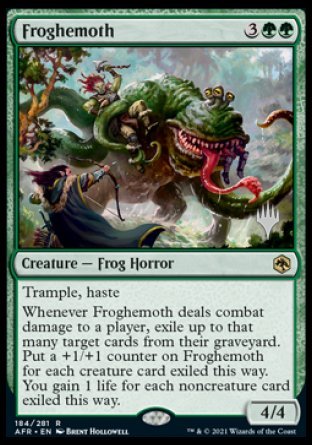 Froghemoth (Promo Pack) [Dungeons & Dragons: Adventures in the Forgotten Realms Promos] | Exor Games Summserside