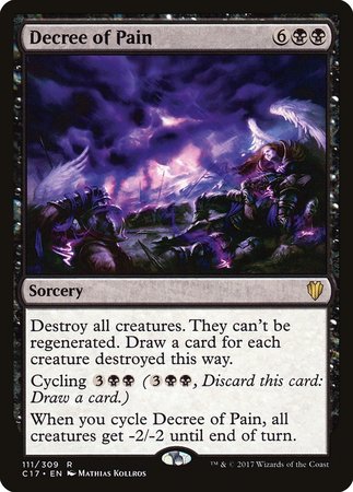Decree of Pain [Commander 2017] | Exor Games Summserside