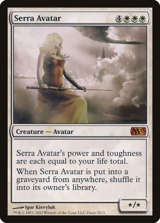 Serra Avatar [Duels of the Planeswalkers 2012 Promos ] | Exor Games Summserside