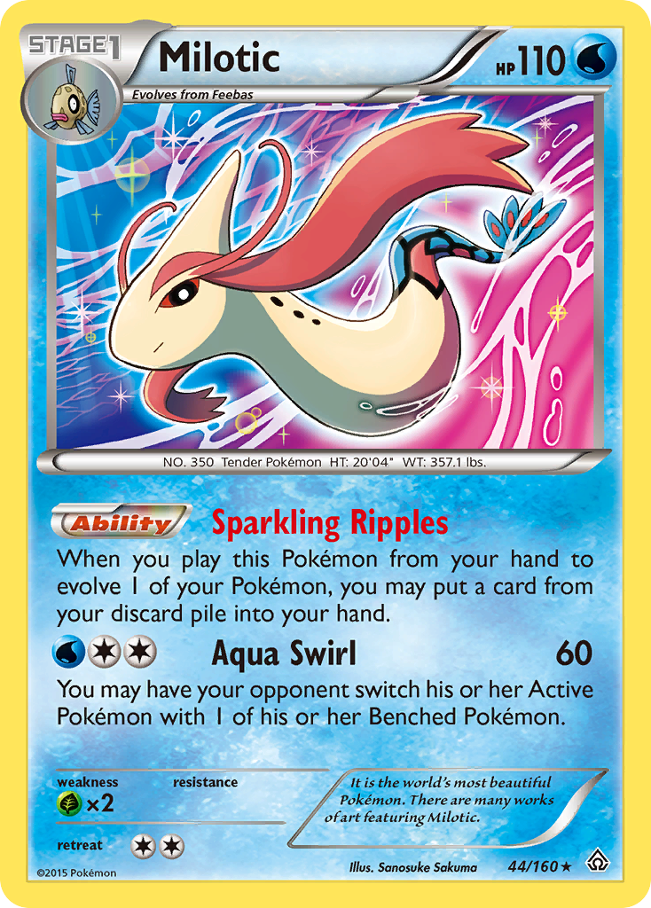 Milotic (44/160) [XY: Primal Clash] | Exor Games Summserside