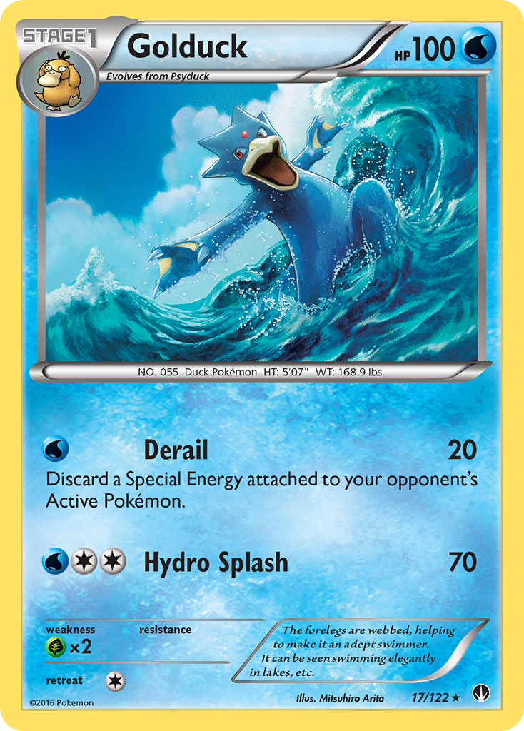 Golduck (17/122) [XY: BREAKpoint] | Exor Games Summserside