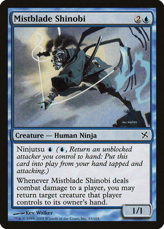 Mistblade Shinobi [Betrayers of Kamigawa] | Exor Games Summserside