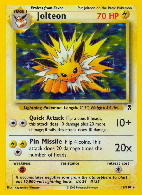 Jolteon (14/110) [Legendary Collection] | Exor Games Summserside