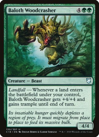 Baloth Woodcrasher [Commander 2018] | Exor Games Summserside