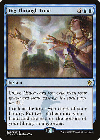 Dig Through Time [Khans of Tarkir] | Exor Games Summserside