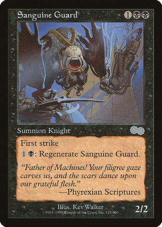 Sanguine Guard [Urza's Saga] | Exor Games Summserside