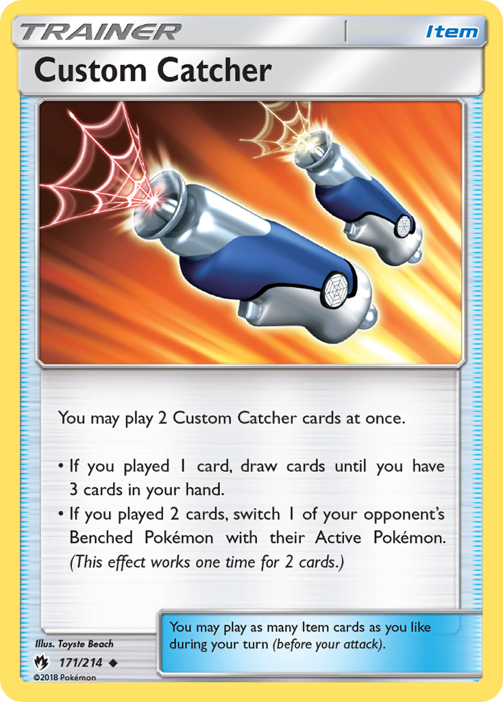 Custom Catcher (171/214) [Sun & Moon: Lost Thunder] | Exor Games Summserside