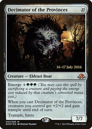 Decimator of the Provinces [Eldritch Moon Promos] | Exor Games Summserside