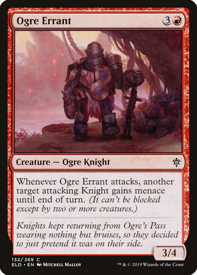 Ogre Errant [Throne of Eldraine] | Exor Games Summserside