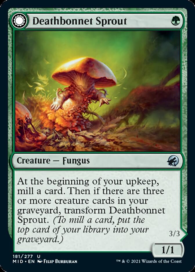 Deathbonnet Sprout // Deathbonnet Hulk [Innistrad: Midnight Hunt] | Exor Games Summserside