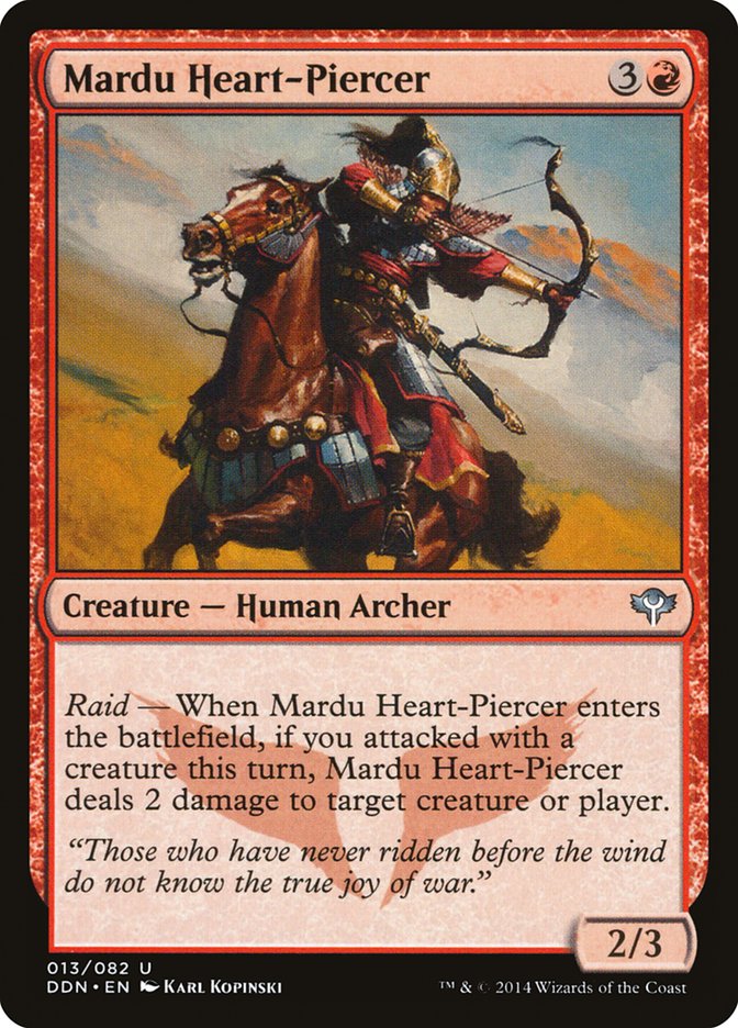 Mardu Heart-Piercer [Duel Decks: Speed vs. Cunning] | Exor Games Summserside