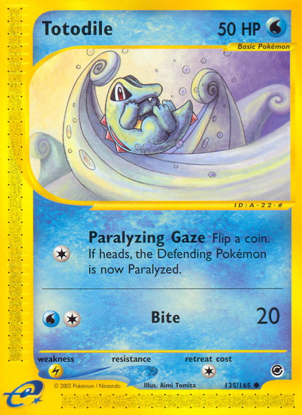 Totodile (135/165) [Expedition: Base Set] | Exor Games Summserside