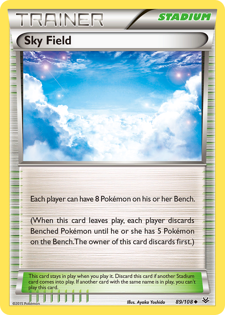 Sky Field (89/108) [XY: Roaring Skies] | Exor Games Summserside