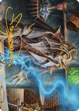 Renari, Merchant of Marvels Art Card (Gold-Stamped Signature) [Commander Legends: Battle for Baldur's Gate Art Series] | Exor Games Summserside