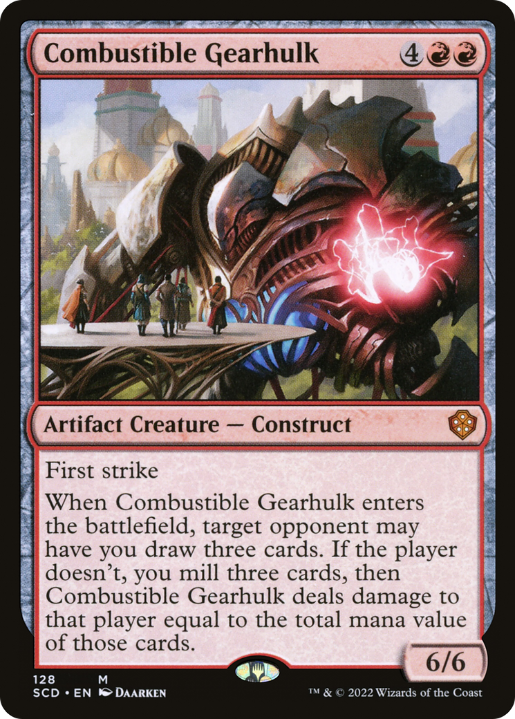 Combustible Gearhulk [Starter Commander Decks] | Exor Games Summserside