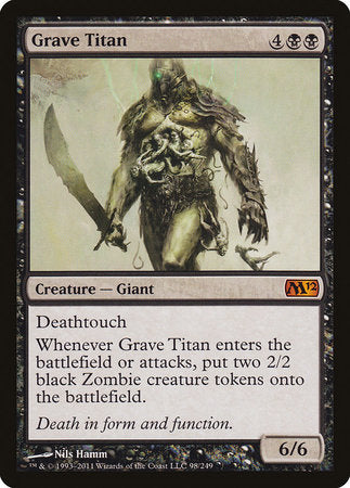 Grave Titan [Magic 2012] | Exor Games Summserside