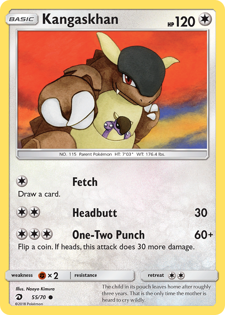 Kangaskhan (55/70) [Sun & Moon: Dragon Majesty] | Exor Games Summserside