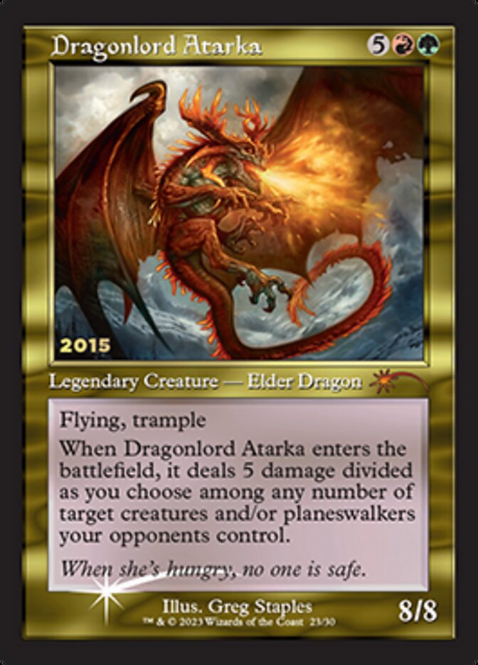 Dragonlord Atarka [30th Anniversary Promos] | Exor Games Summserside