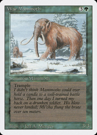 War Mammoth [Revised Edition] | Exor Games Summserside