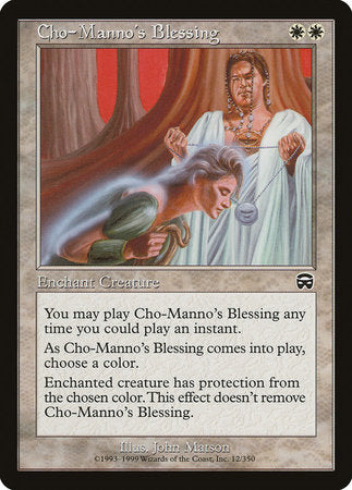 Cho-Manno's Blessing [Mercadian Masques] | Exor Games Summserside