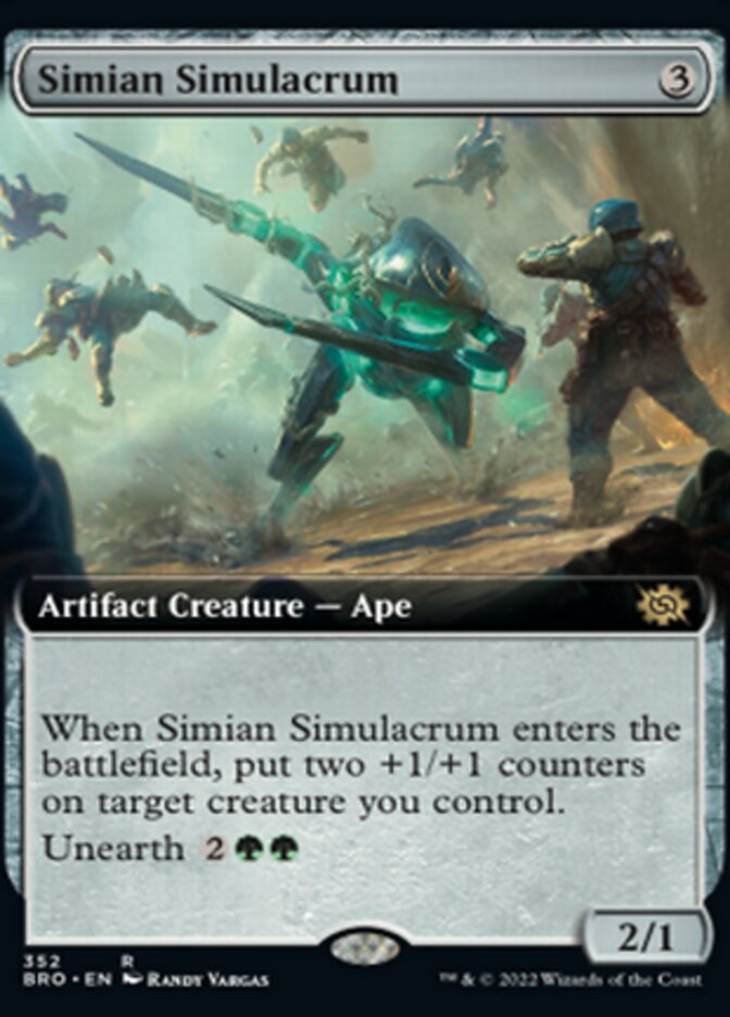 Simian Simulacrum (Extended Art) [The Brothers' War] | Exor Games Summserside