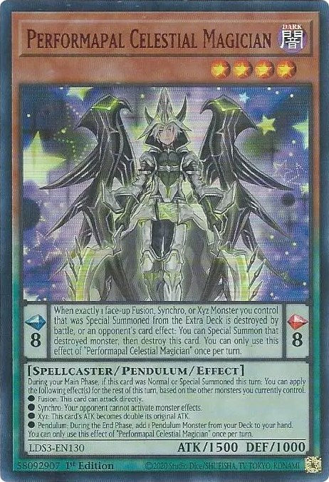 Performapal Celestial Magician (Red) [LDS3-EN130] Ultra Rare | Exor Games Summserside