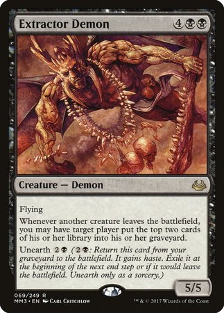 Extractor Demon [Modern Masters 2017] | Exor Games Summserside