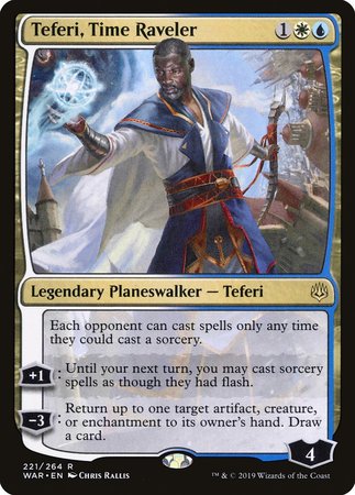 Teferi, Time Raveler [War of the Spark] | Exor Games Summserside