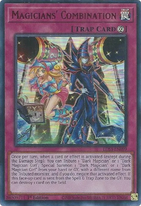 Magicians' Combination (Red) [LDS3-EN099] Ultra Rare | Exor Games Summserside