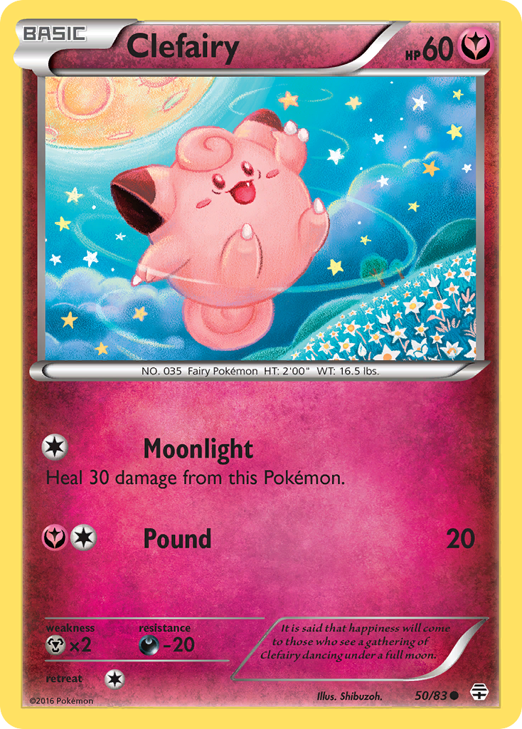 Clefairy (50/83) [XY: Generations] | Exor Games Summserside