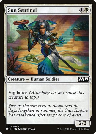 Sun Sentinel [Core Set 2019] | Exor Games Summserside