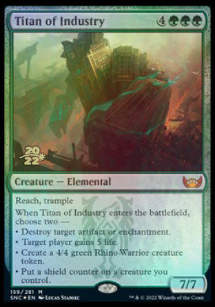 Titan of Industry [Streets of New Capenna Prerelease Promos] | Exor Games Summserside