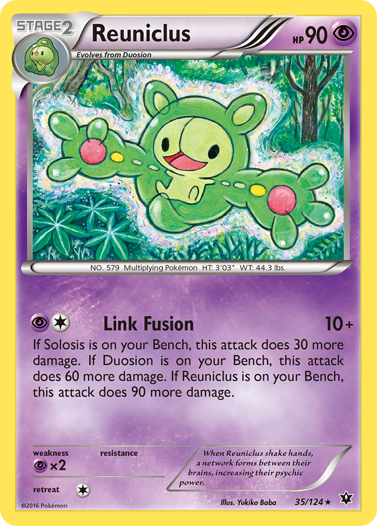 Reuniclus (35/124) [XY: Fates Collide] | Exor Games Summserside